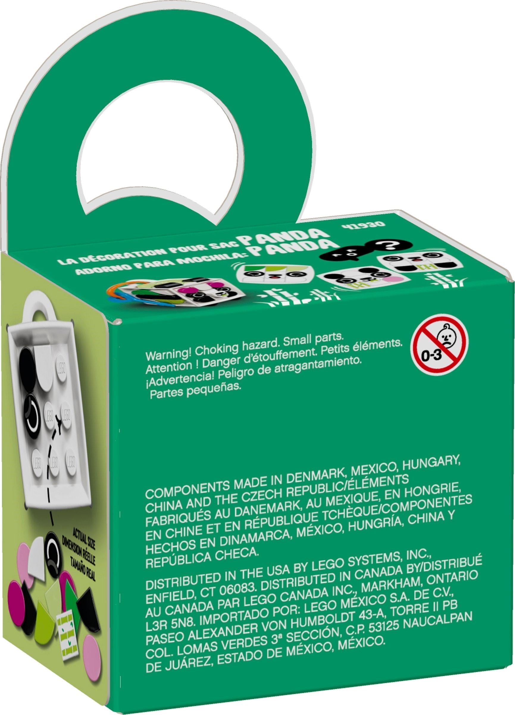 <transcy>LEGO DOTS Pendentif de sac Panda 41930</transcy>