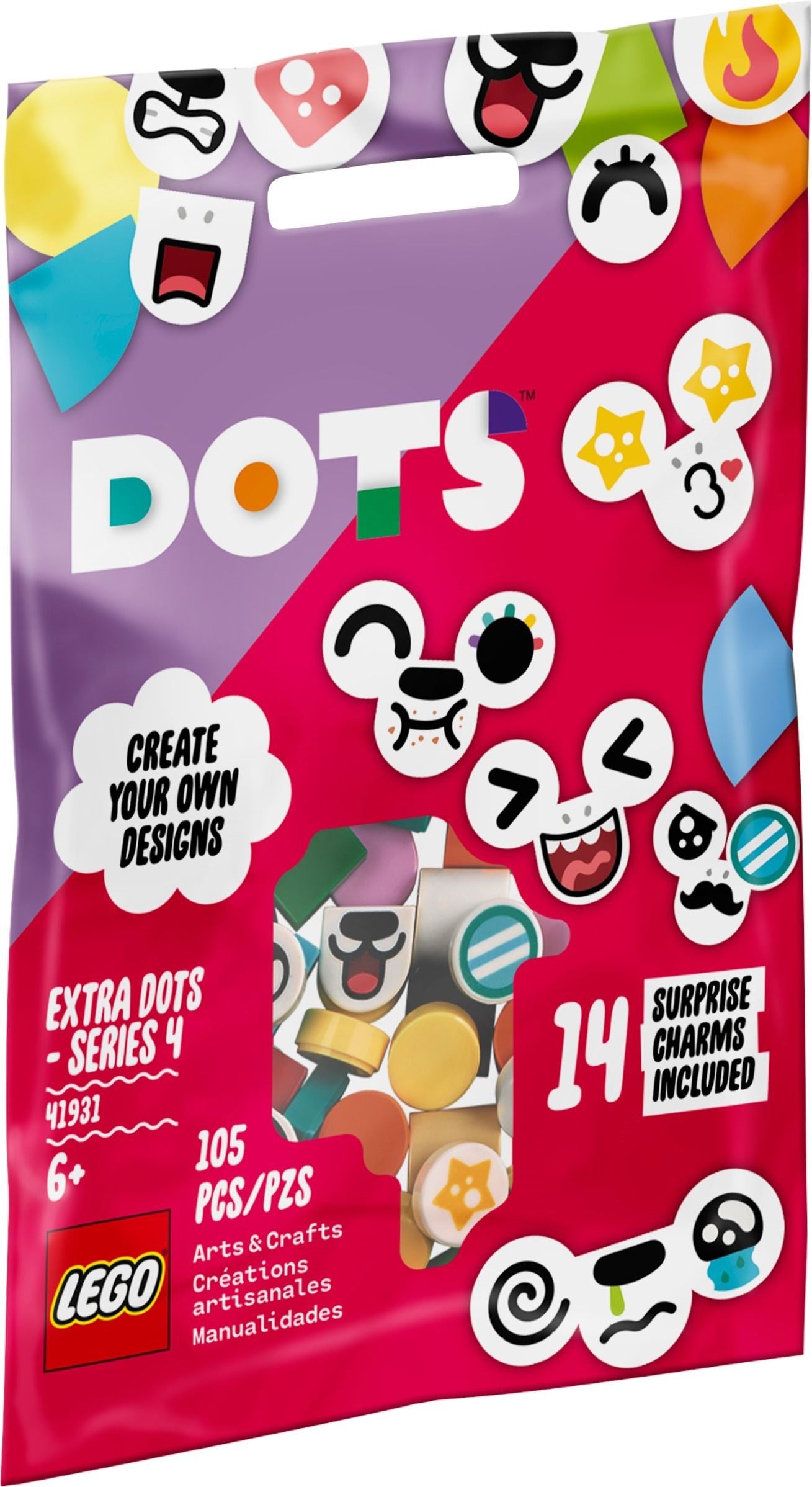 <transcy>LEGO DOTS Set complémentaire Visages d'animaux 41931</transcy>