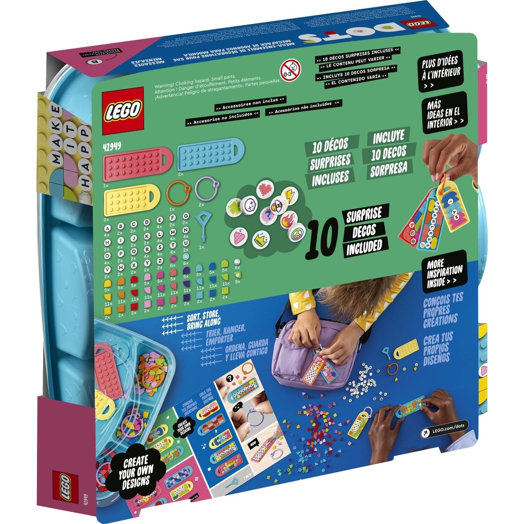 Ensemble de design ultime LEGO DOTS 41938