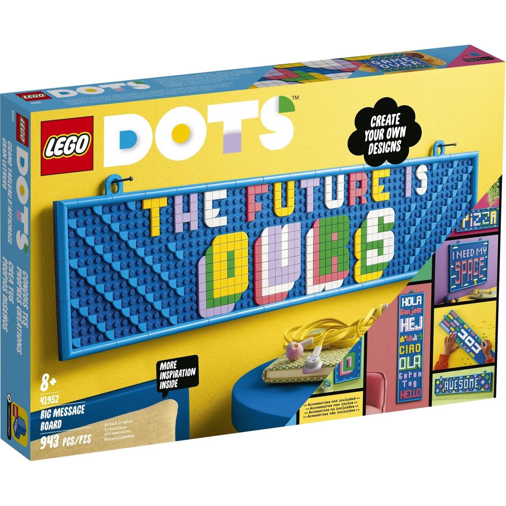 <transcy>LEGO DOTS Grand tableau de messages 41952</transcy>