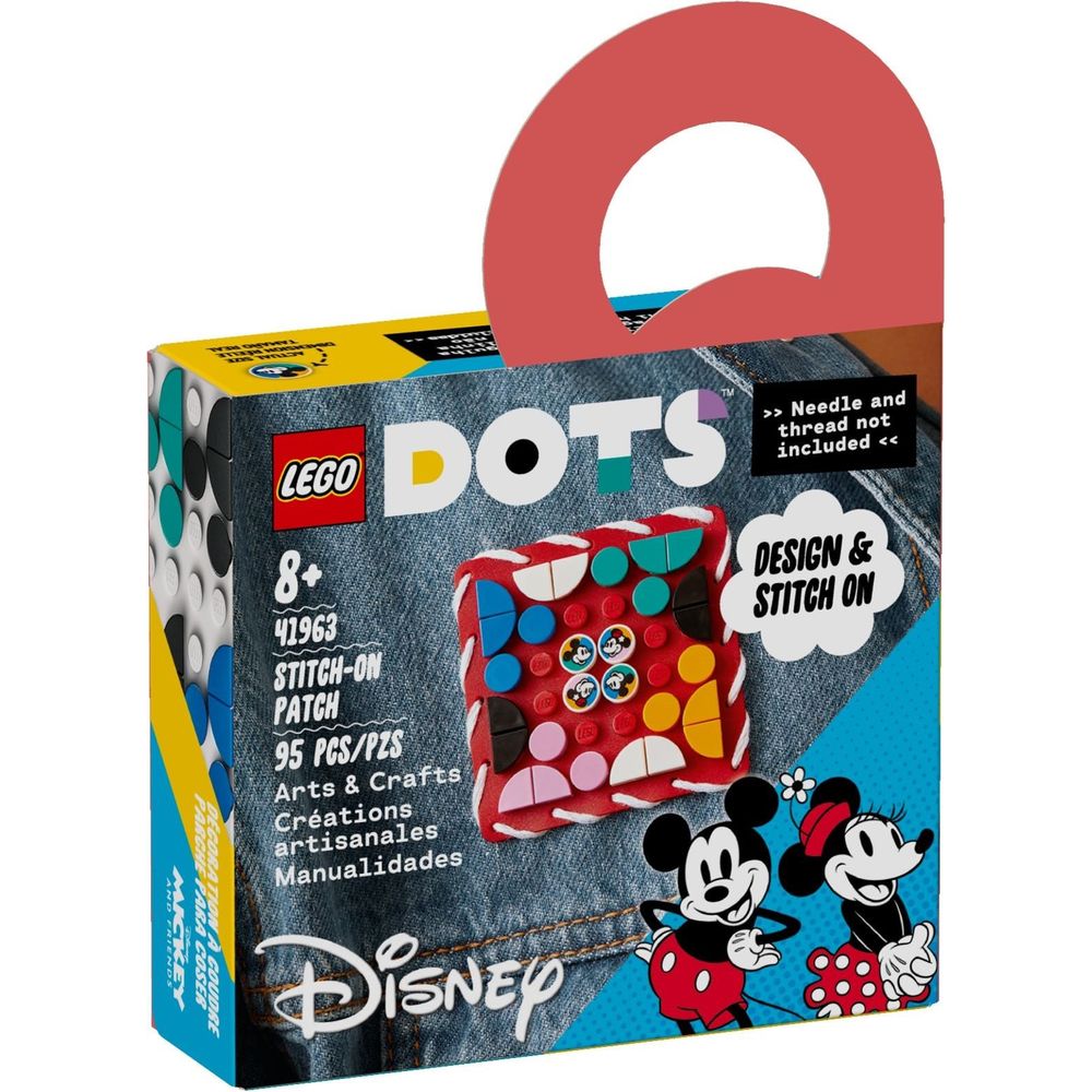 LEGO Dots Micky und Minnie Kreativ-Aufnäher 41963