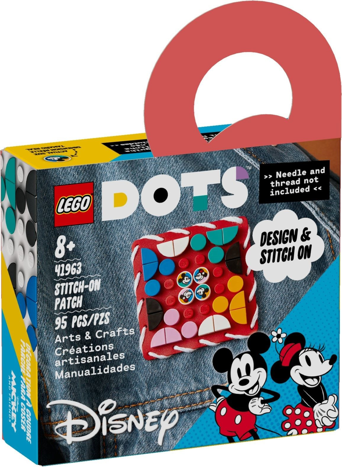 LEGO Dots Micky und Minnie Kreativ-Aufnäher 41963