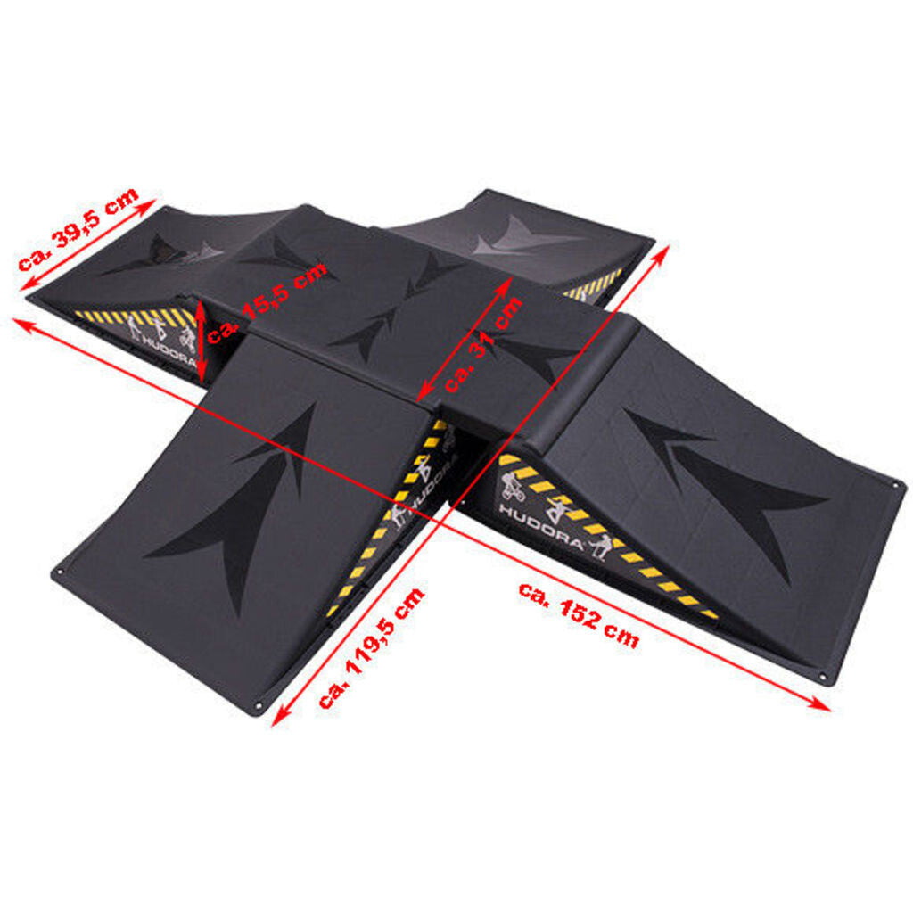 Hudora Skater Rampen Set, 5-teilig