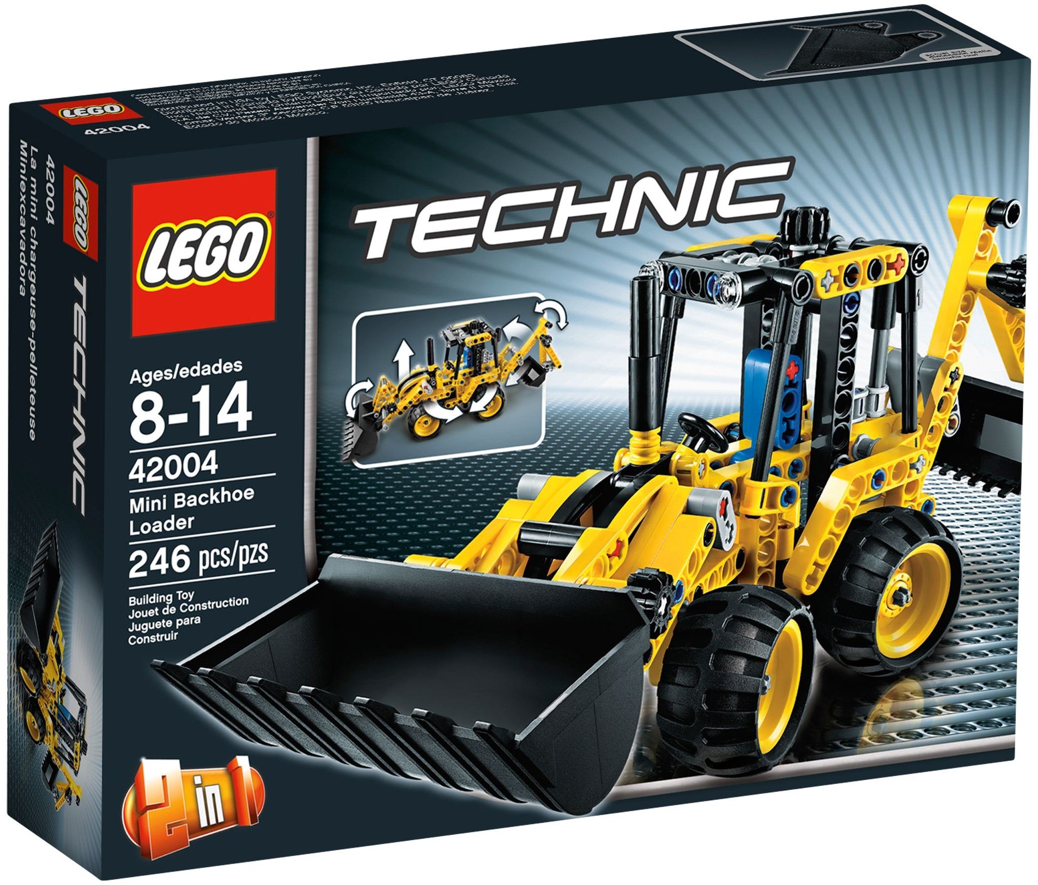 LEGO Technic Mini-Baggerlader 42004