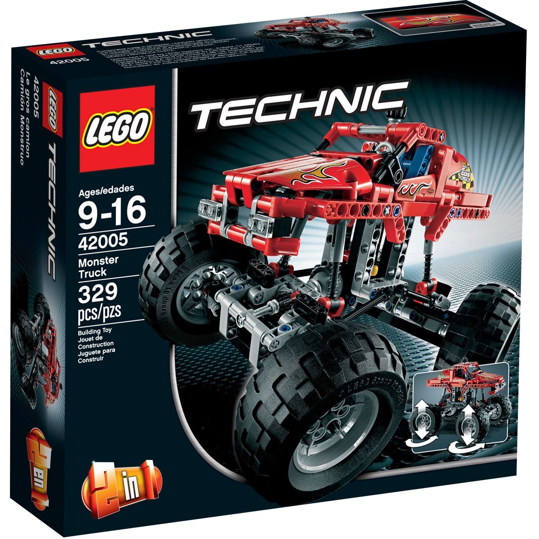 <transcy>LEGO Technic Monster Truck 42005</transcy>