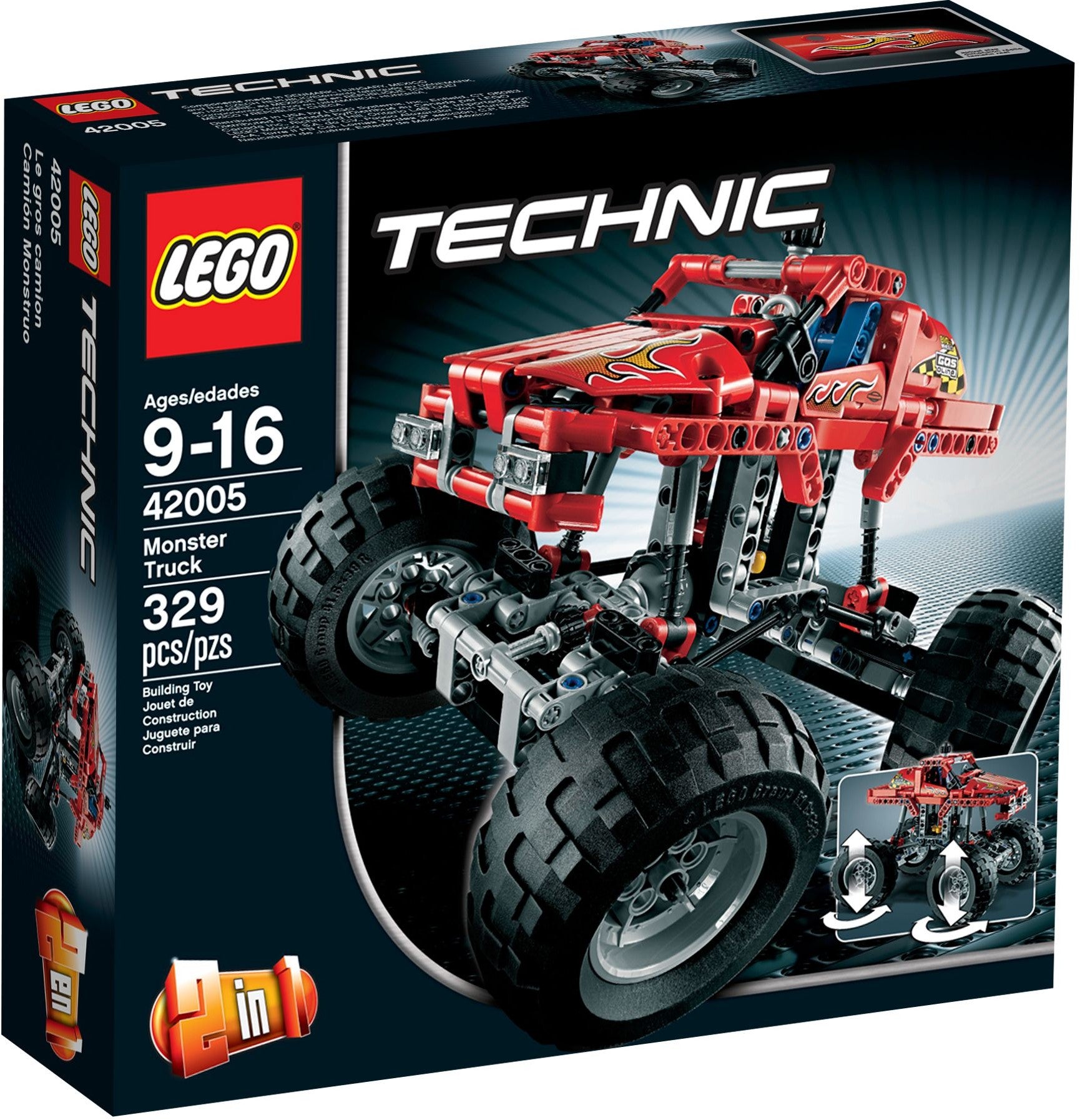 <transcy>LEGO Technic Monster Truck 42005</transcy>