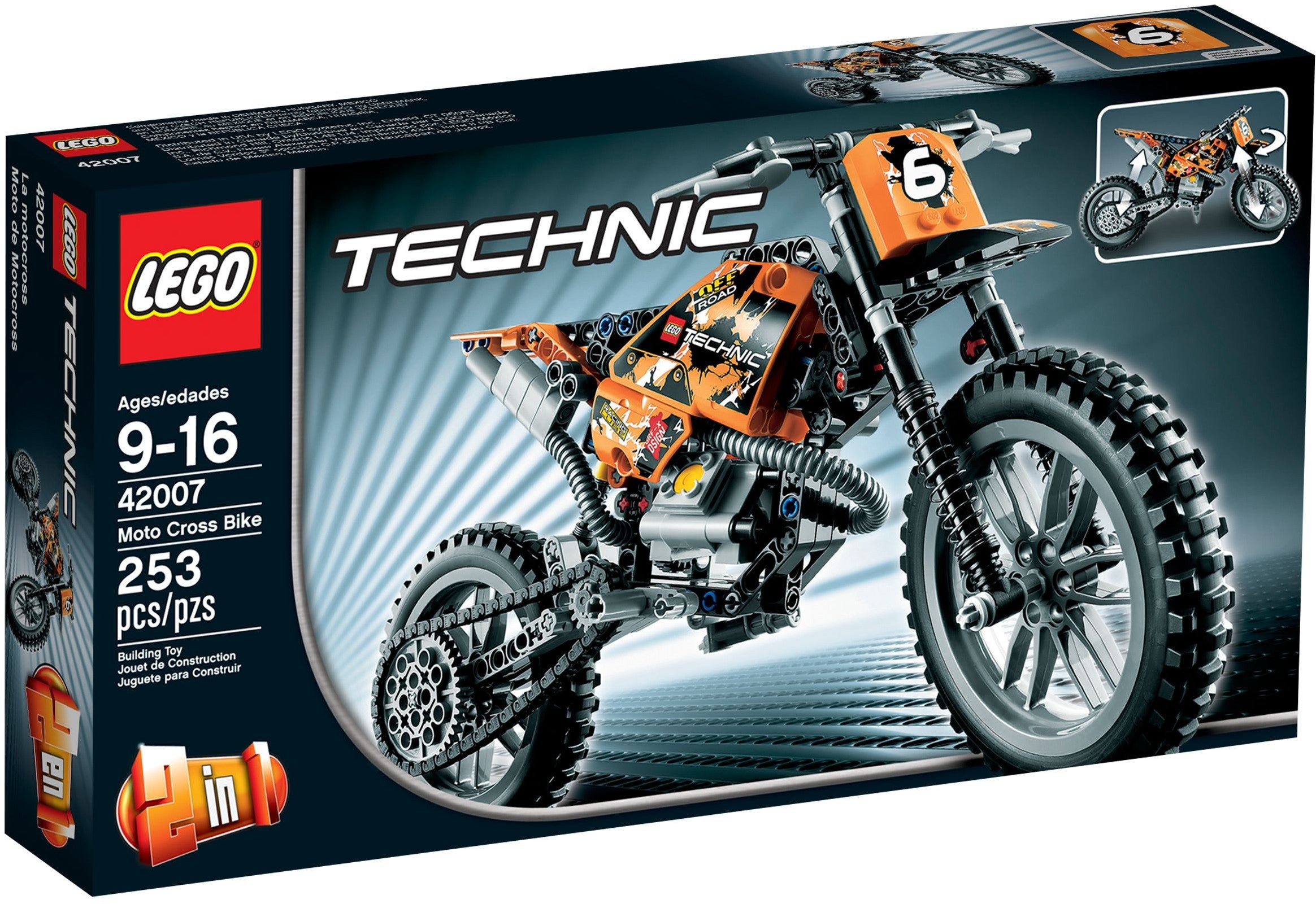 LEGO Technic Motocross Bike 42007