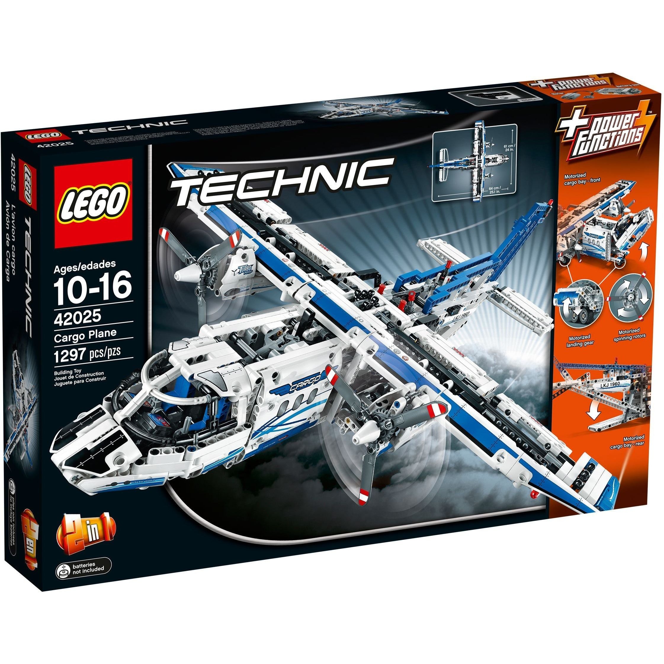 Avion cargo LEGO Technic 42025