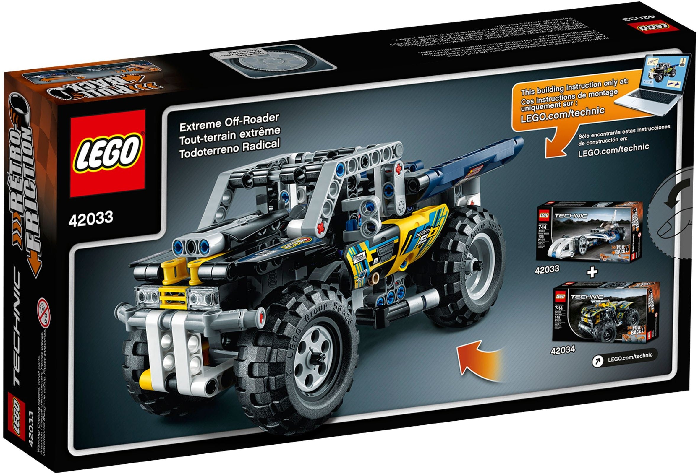 LEGO Technic Action Raketenauto 42033
