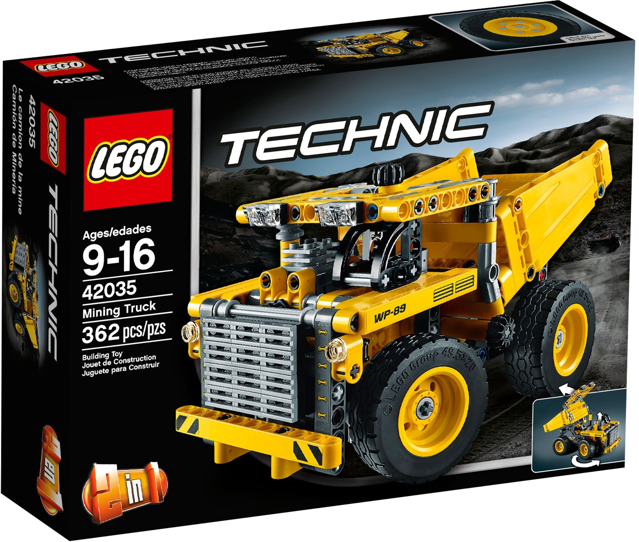 LEGO Technic Muldenkipper 42035