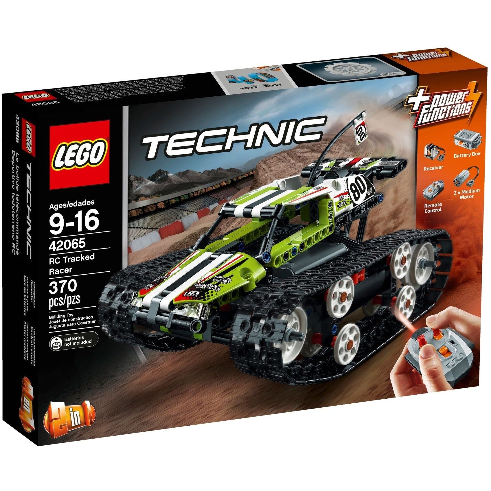 LEGO Technic Voiture de course à chenilles télécommandée 42065