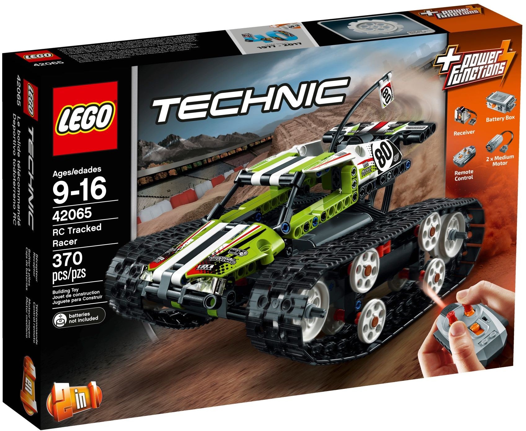 LEGO Technic Voiture de course à chenilles télécommandée 42065