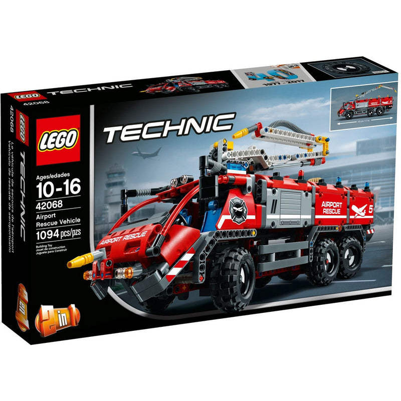 Le camion de pompiers de l'aéroport LEGO Technic 42068