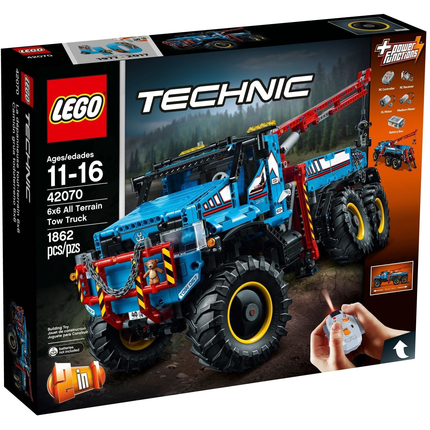 LEGO Technic 4x4 dépanneuse 42070