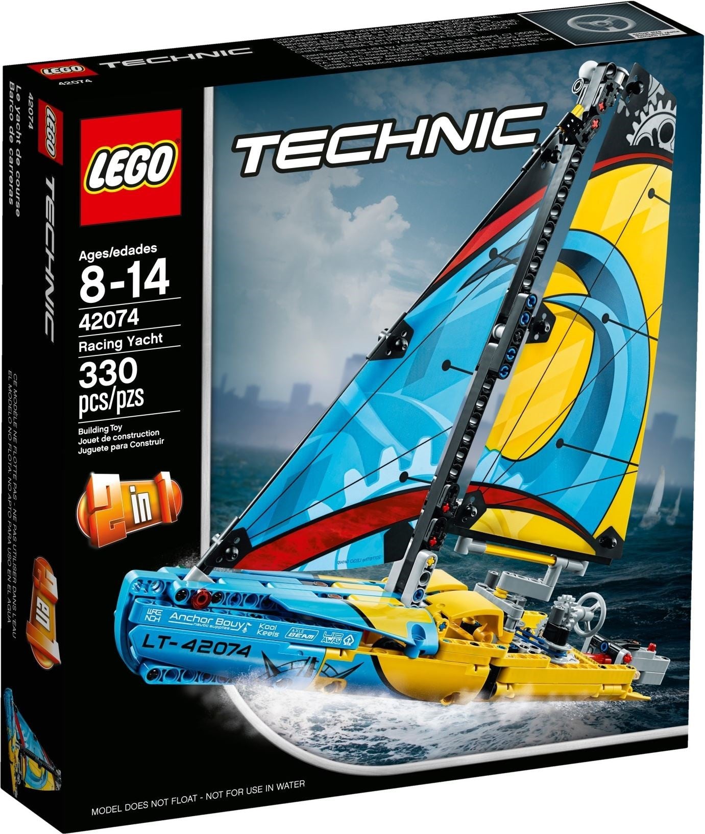 Yacht de course LEGO Technic 42074