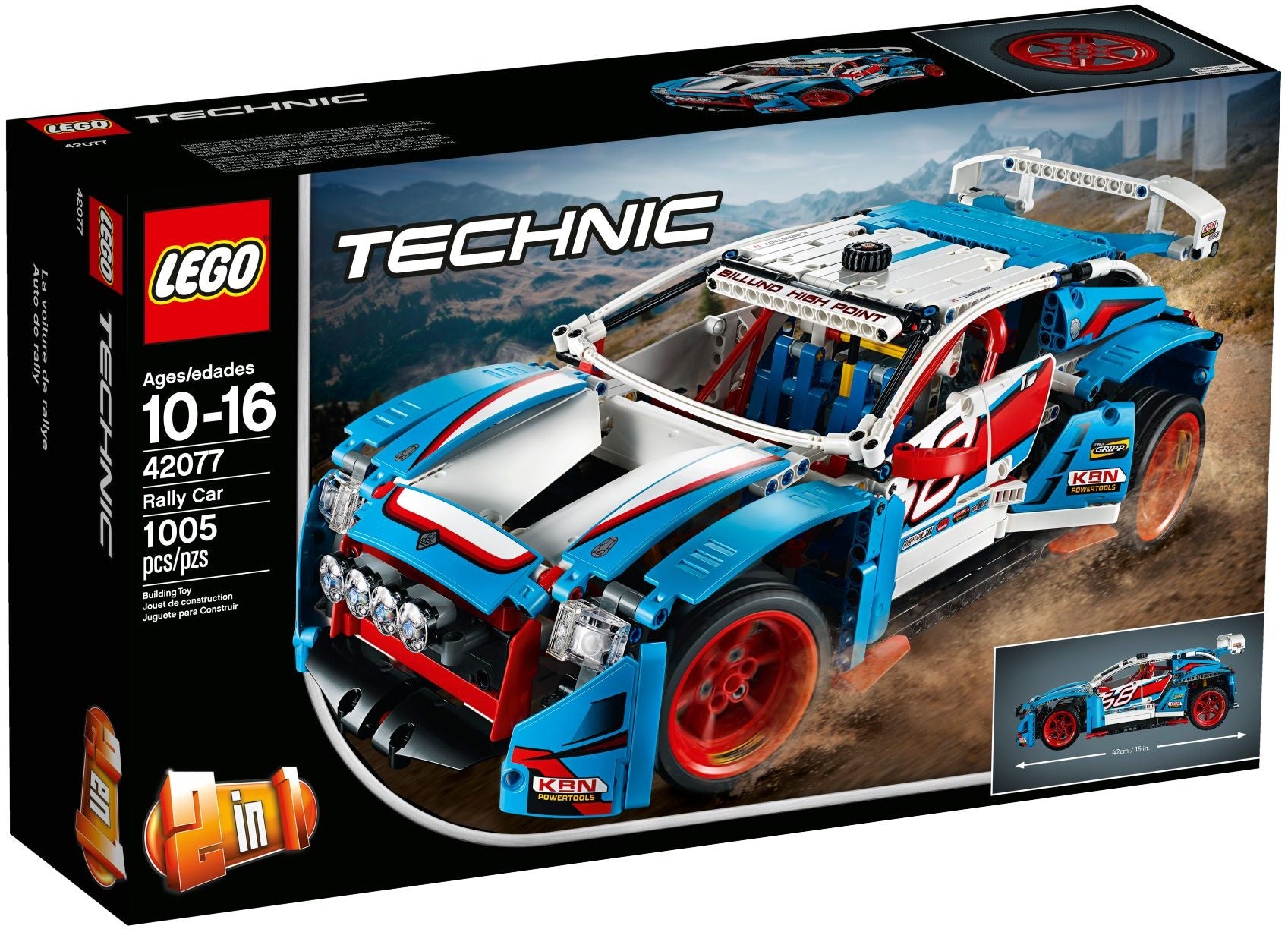 LEGO Technic Rallyeauto 42077
