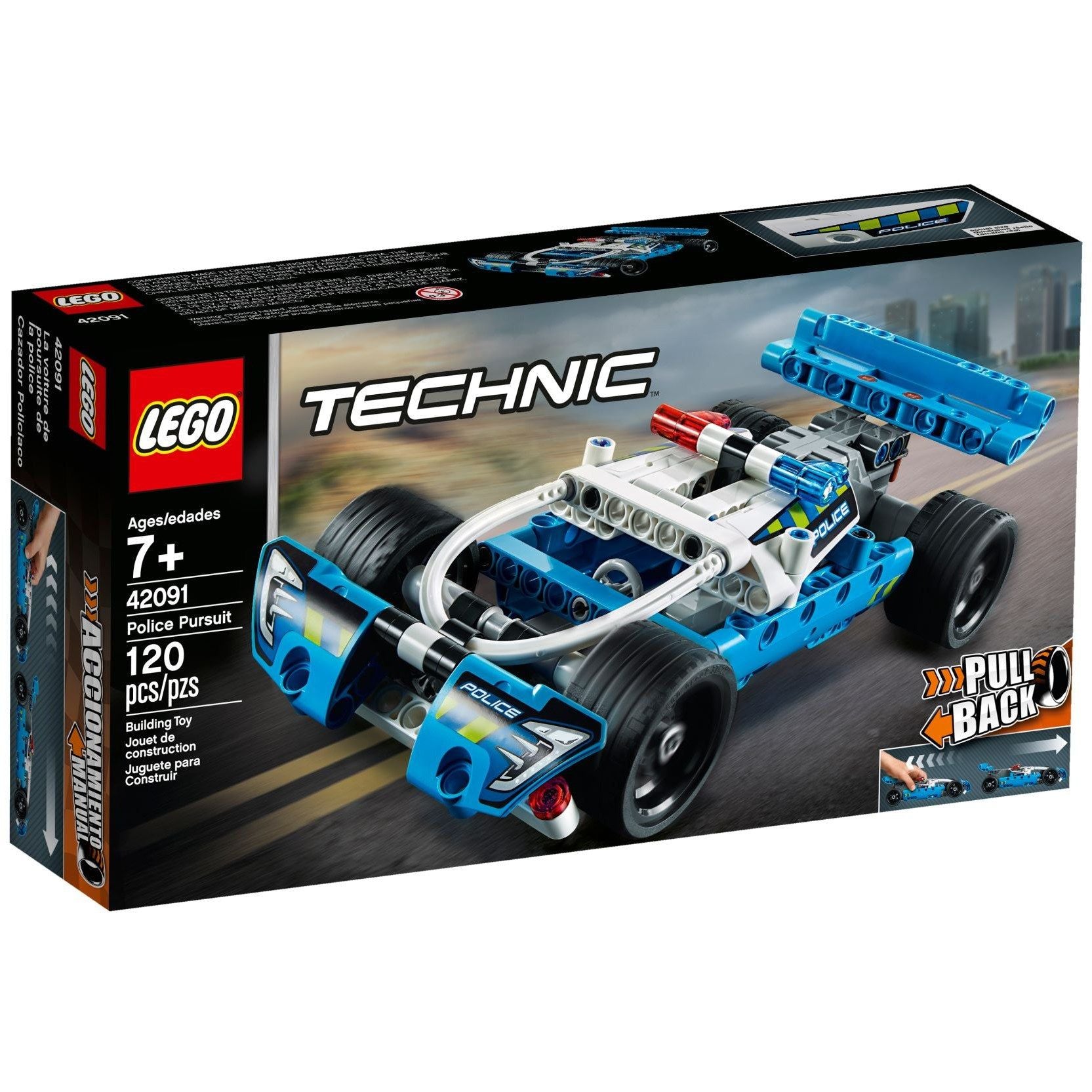 LEGO Technic La poursuite policière 42091