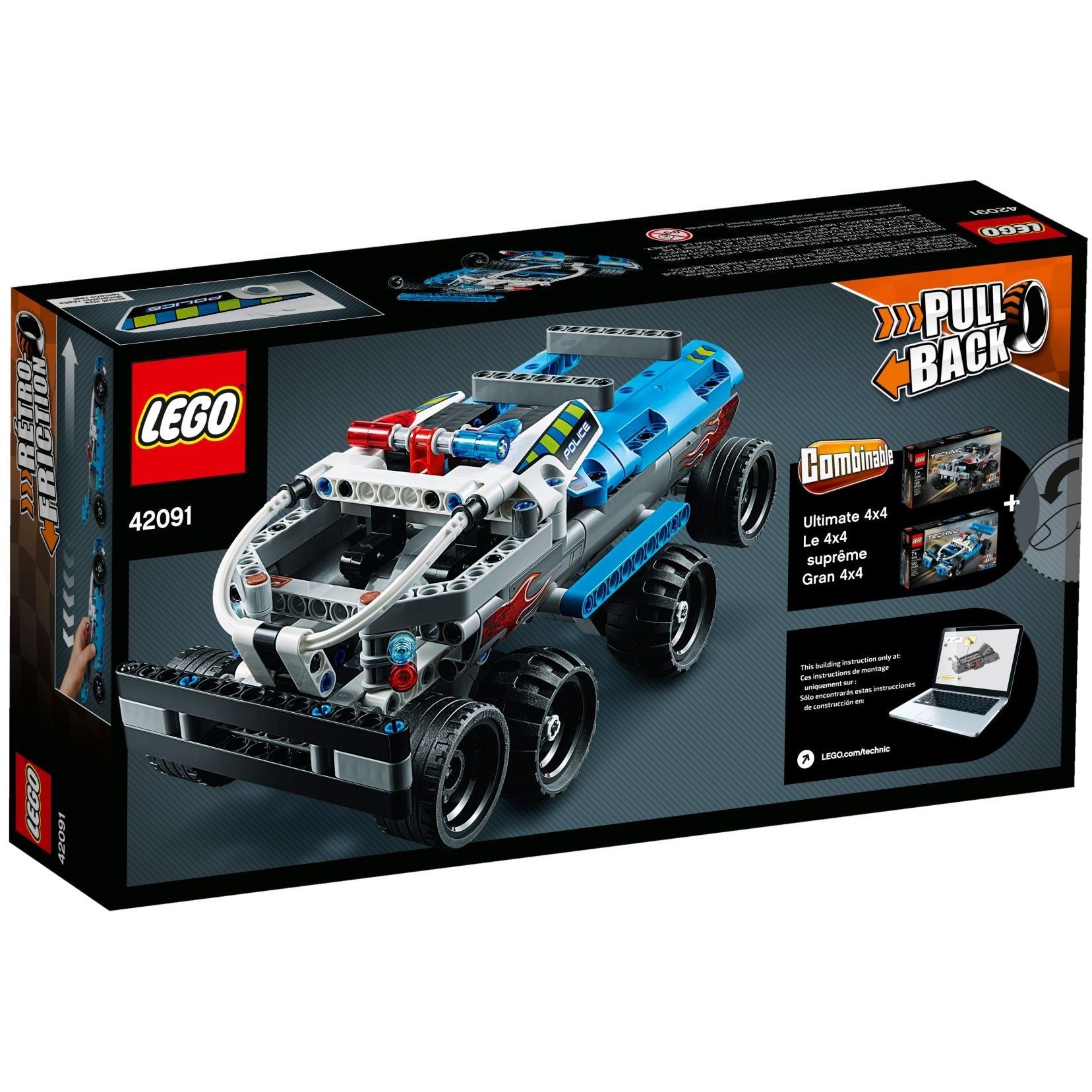 LEGO Technic Polizei-Verfolgungsjagd 42091