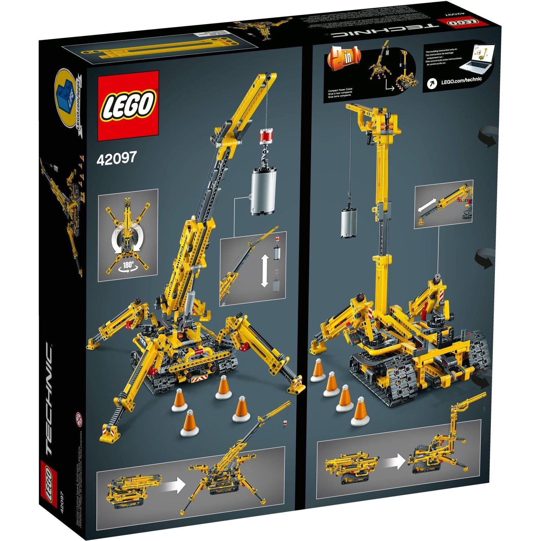 La grue araignée LEGO Technic 42097