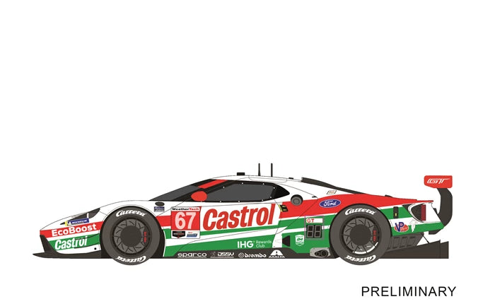 Carrera D124 Ford GT Race Car, No.67