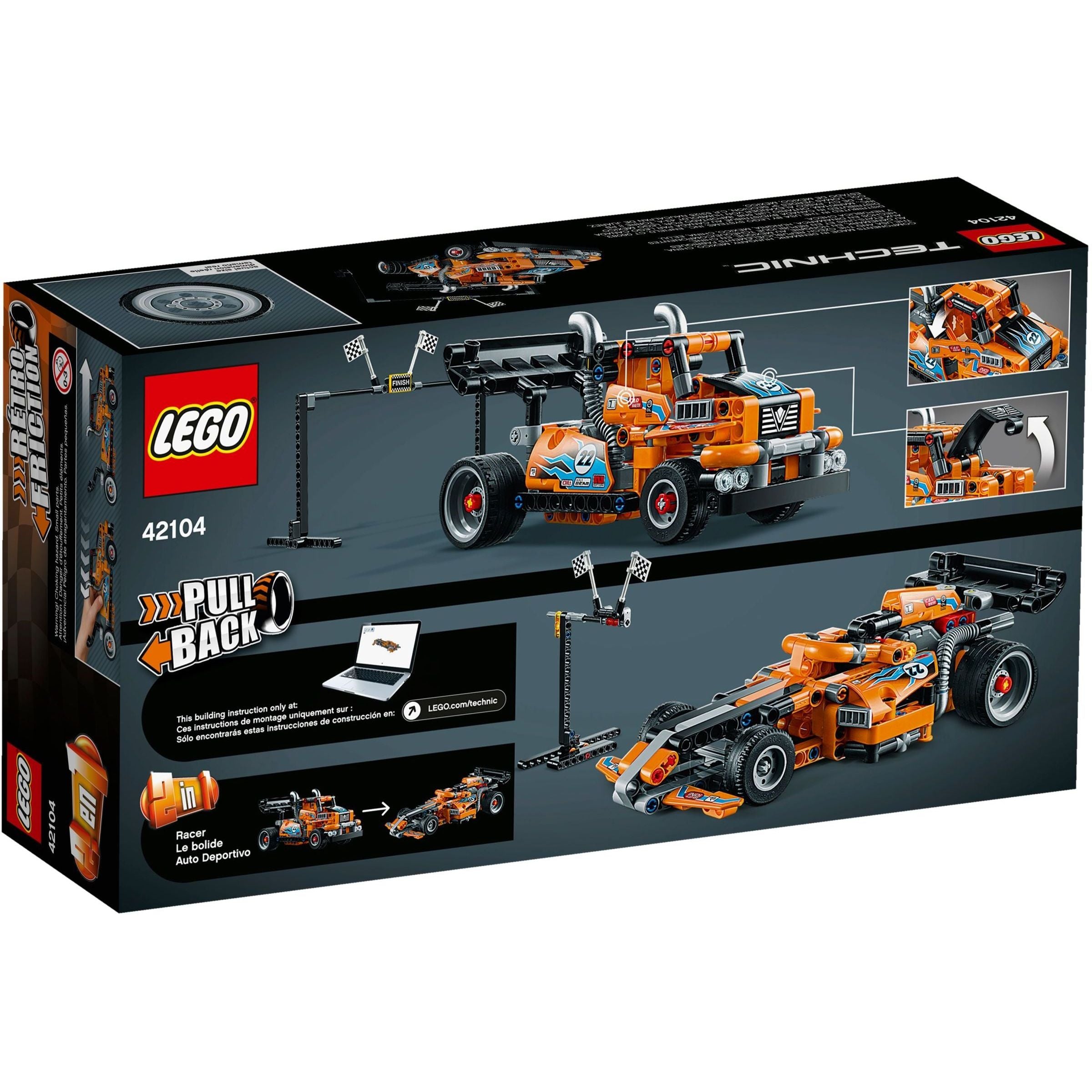 Le camion de course LEGO Technic 42104