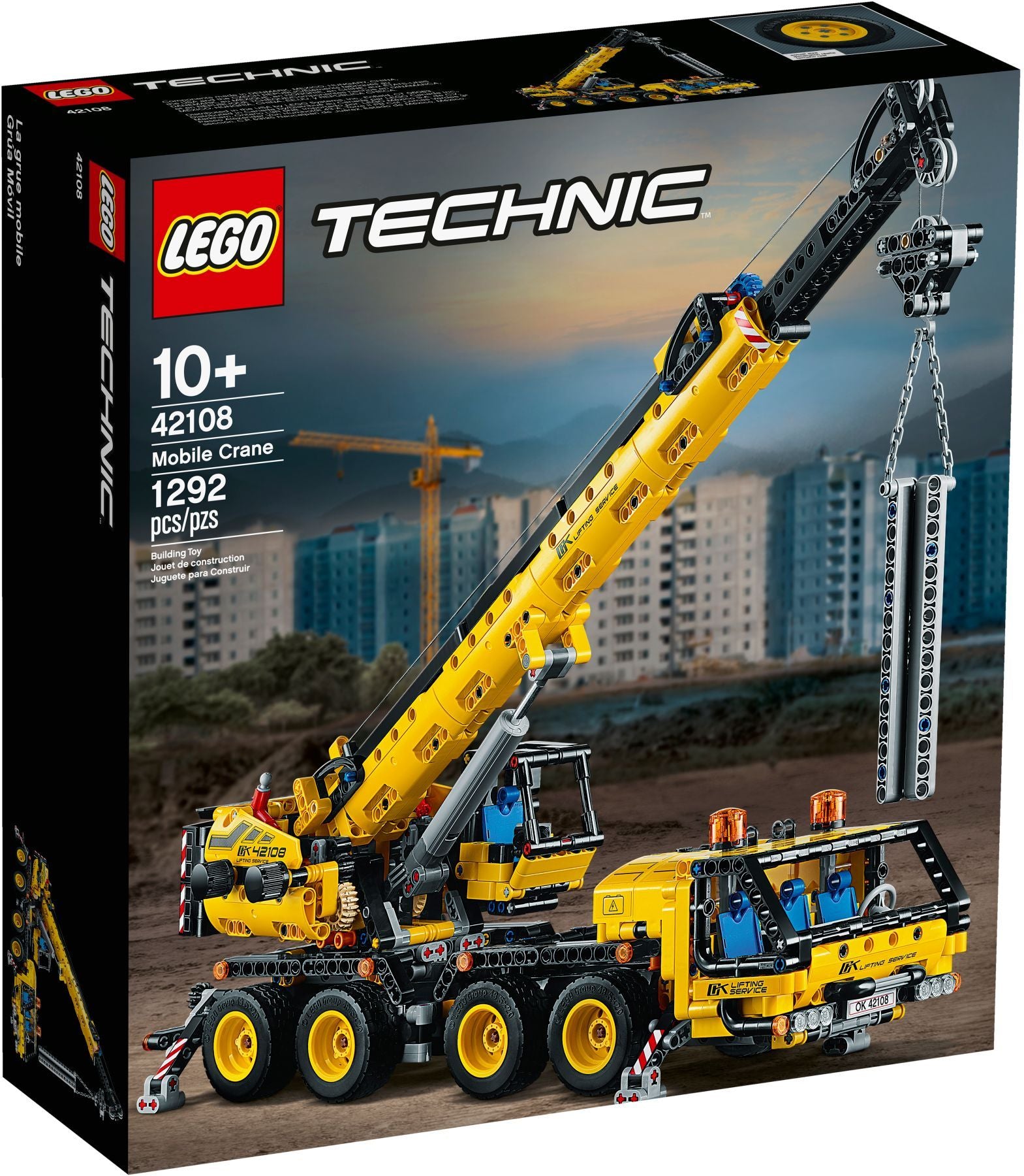 Le camion grue LEGO Technic 42108
