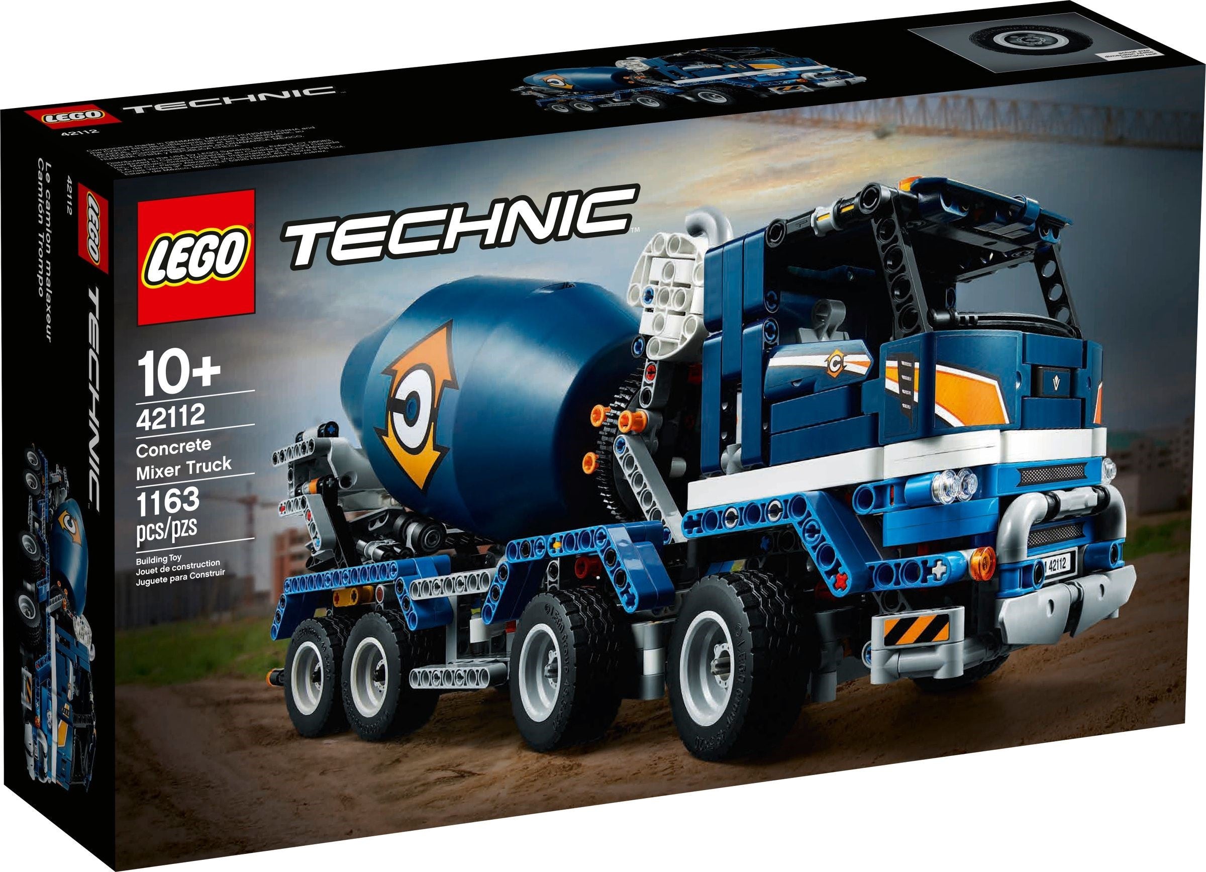 Le camion bétonnière LEGO Technic 42112