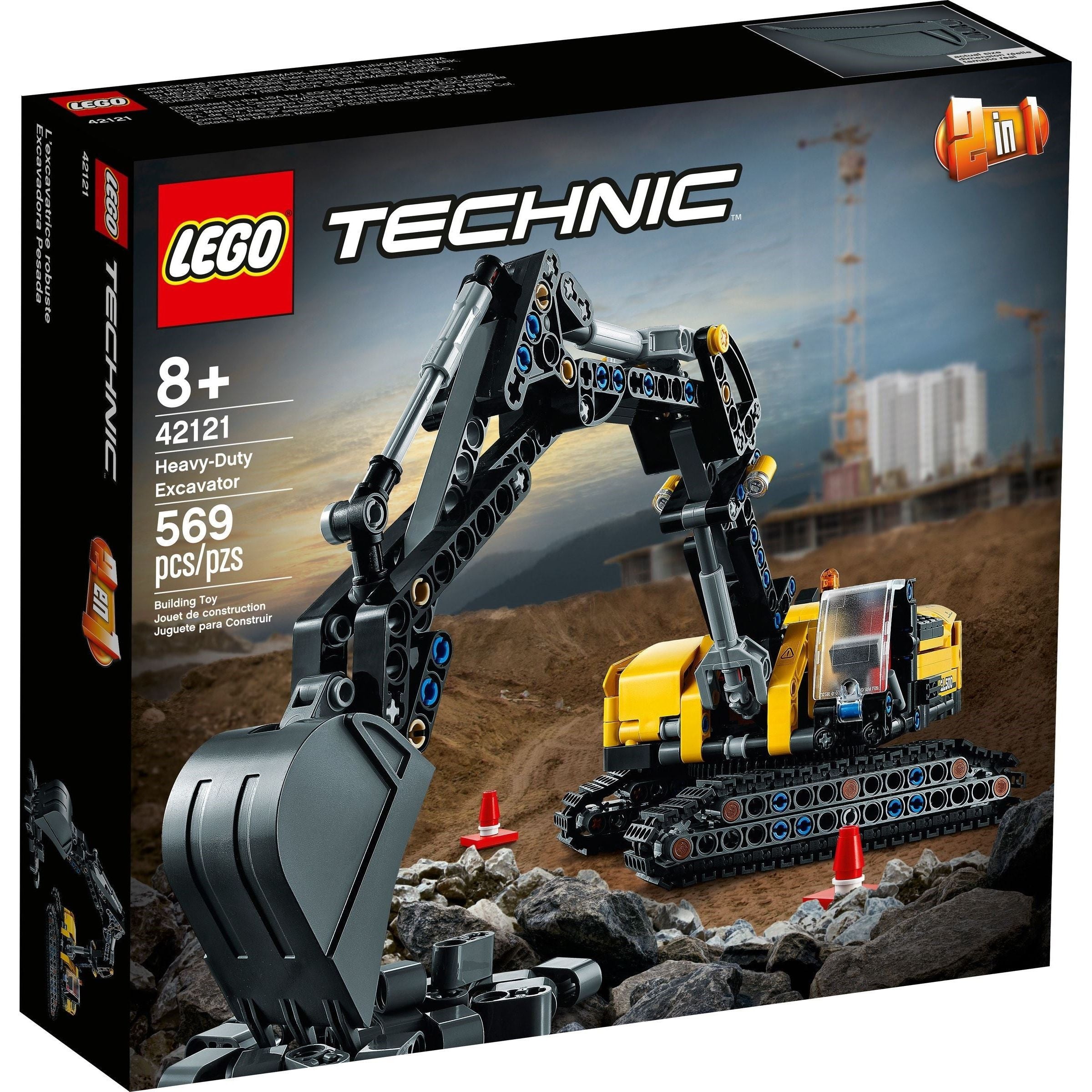 Pelle hydraulique LEGO Technic 42121