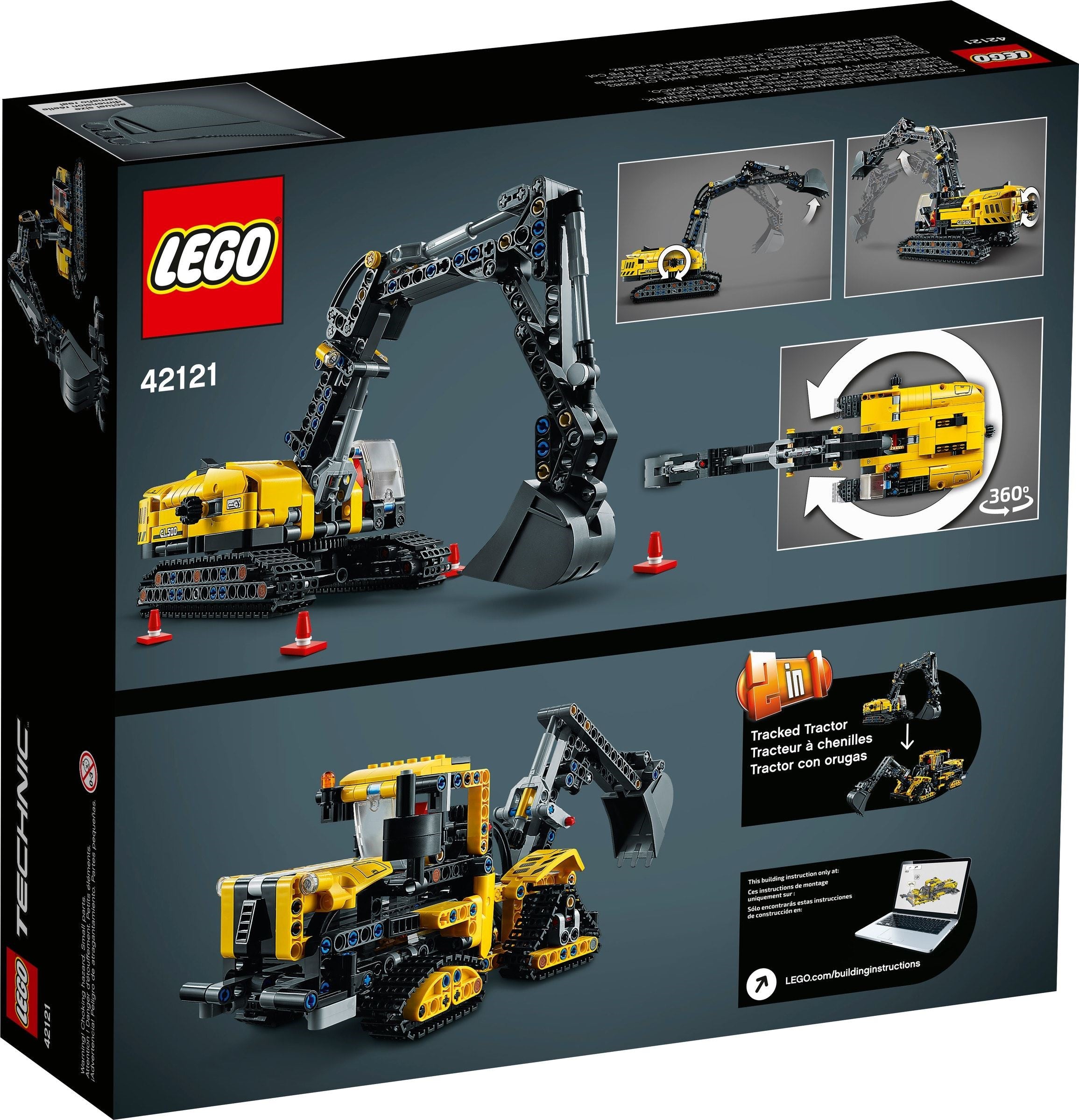 Pelle hydraulique LEGO Technic 42121