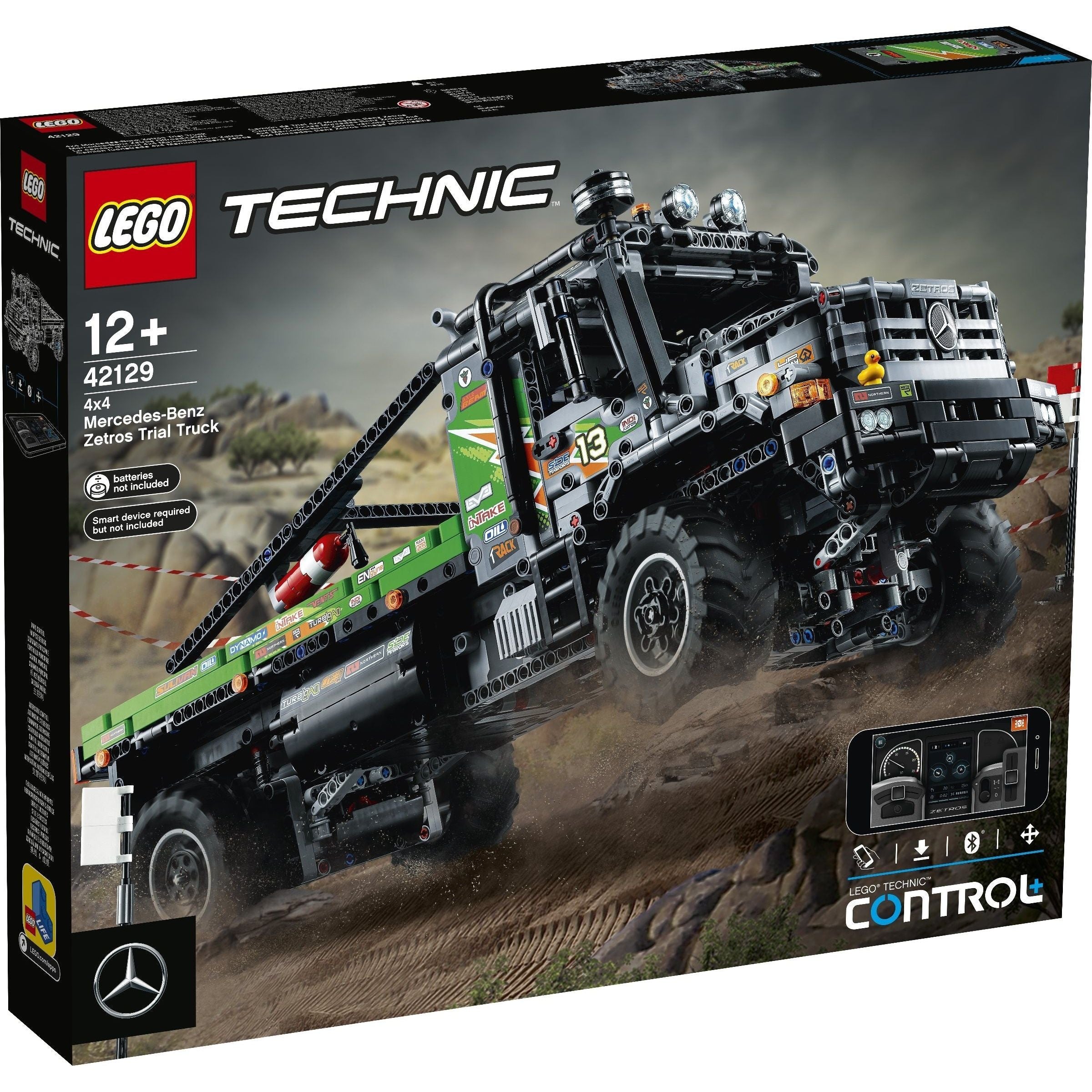 LEGO Technic - Le camion tout-terrain Mercedes-Benz Zetros 4x4 42129