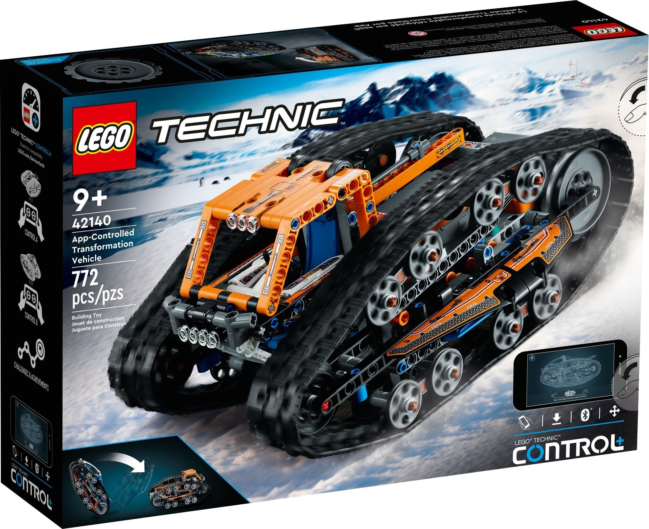 LEGO Technic App-gesteuertes Transformationsfahrzeug 42140