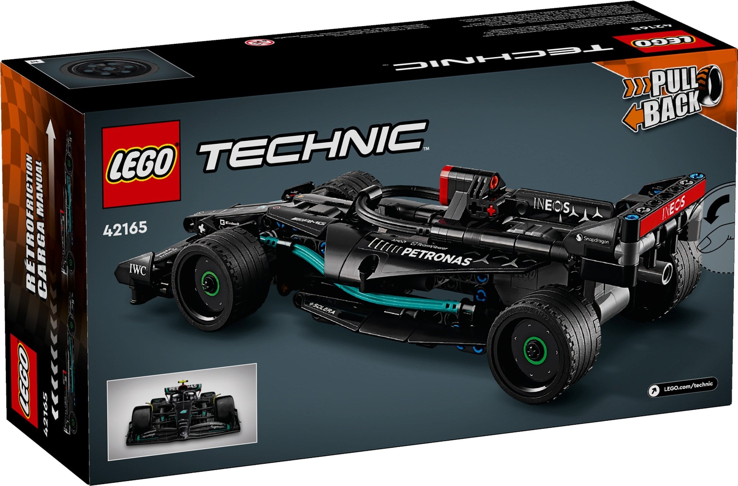 LEGO Technic Mercedes-AMG F1 W14 E Performance Pull-Back 42165