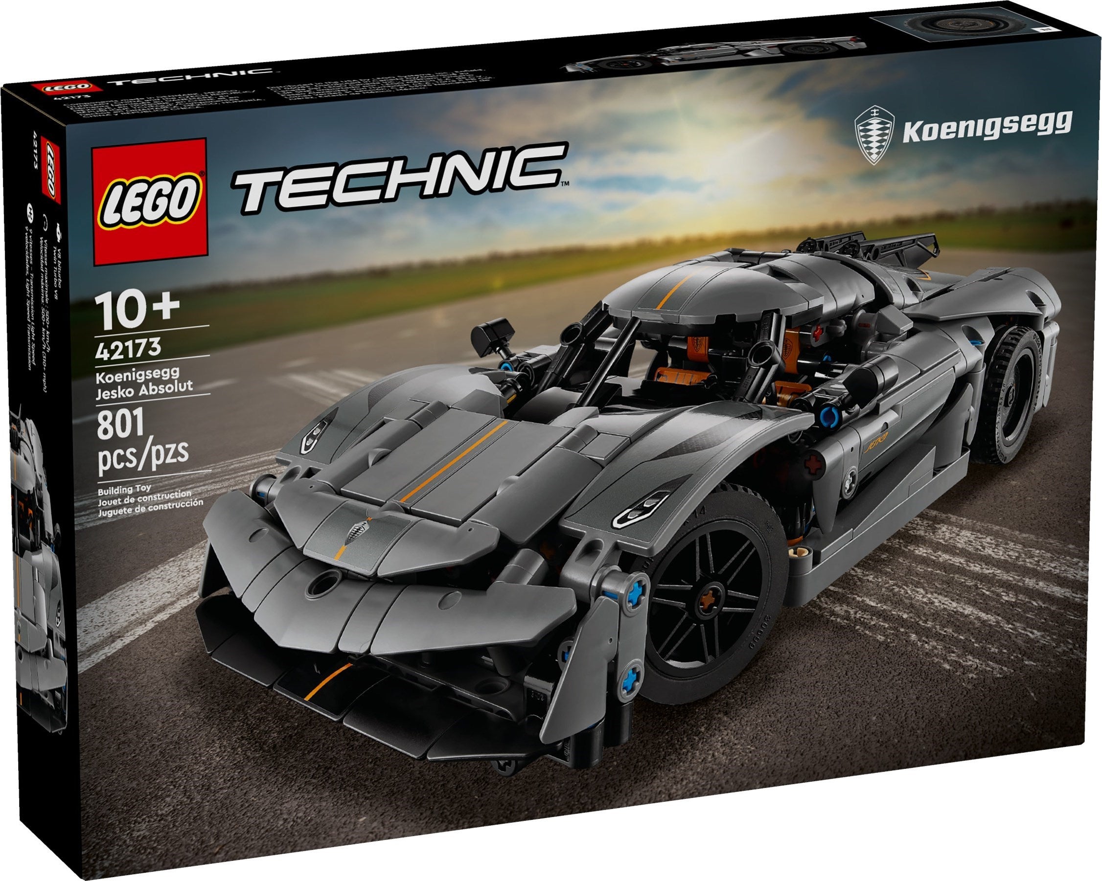 LEGO Technic Koenigsegg Jesko Absolut Supersportwagen 42173