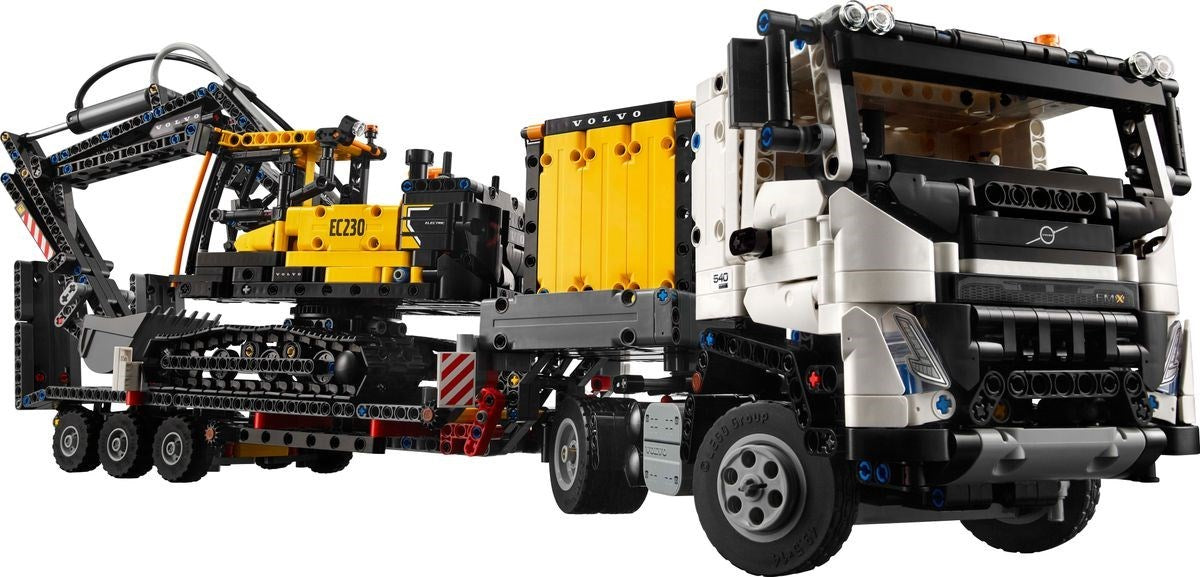LEGO Technic Volvo FMX LKW mit EC230 Electric Raupenbagger 42175