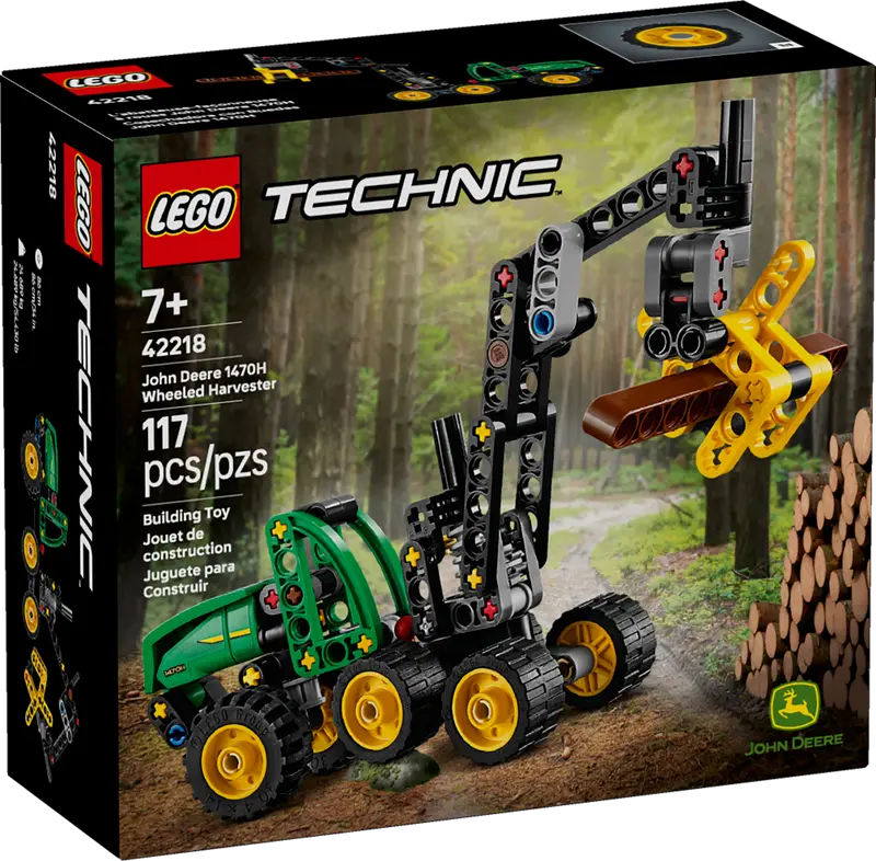 LEGO Technic John Deere 1470H Rad-Harvester 42218