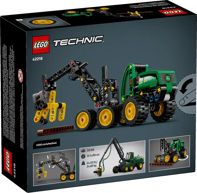 LEGO Technic John Deere 1470H Rad-Harvester 42218