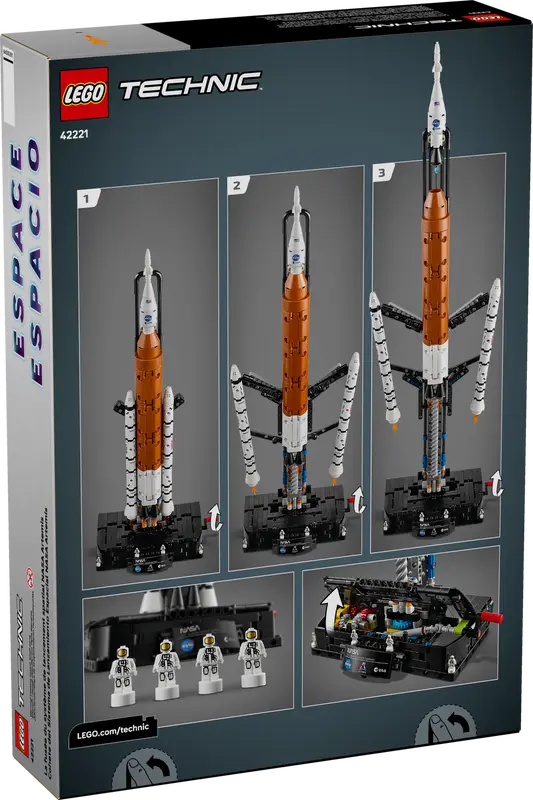 LEGO Technic NASA Artemis SLS-Schwerlastrakete 42221