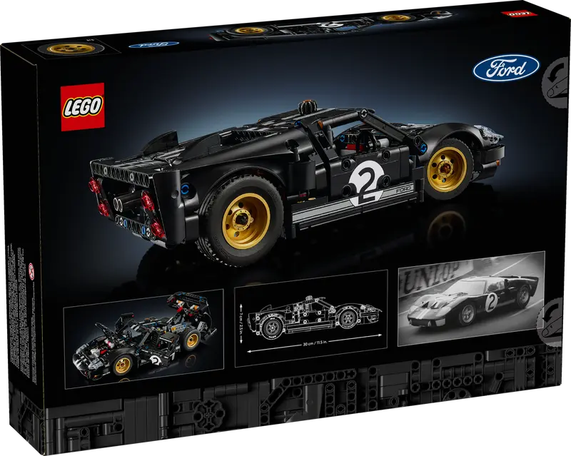 LEGO Technic 1966 Ford GT40 MKII Rennwagen 42223