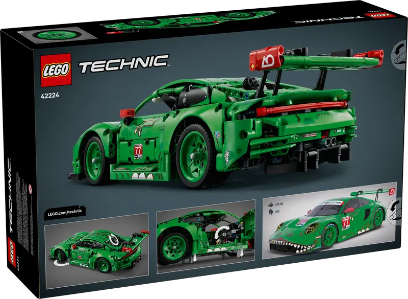LEGO Technic Porsche 911 GT3 R REXY AO Racing Rennwagen 42224