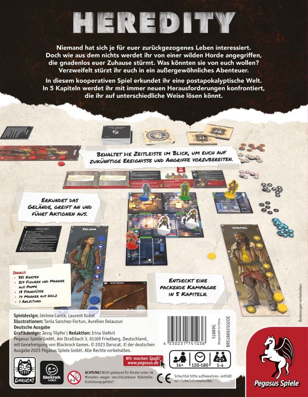 Pegasus Spiele Heredity – Die Geschichte von Swan