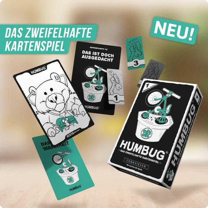 Denkriesen HUMBUG Original Edition Nr. 1 - Das zweifelhafte Kartenspiel