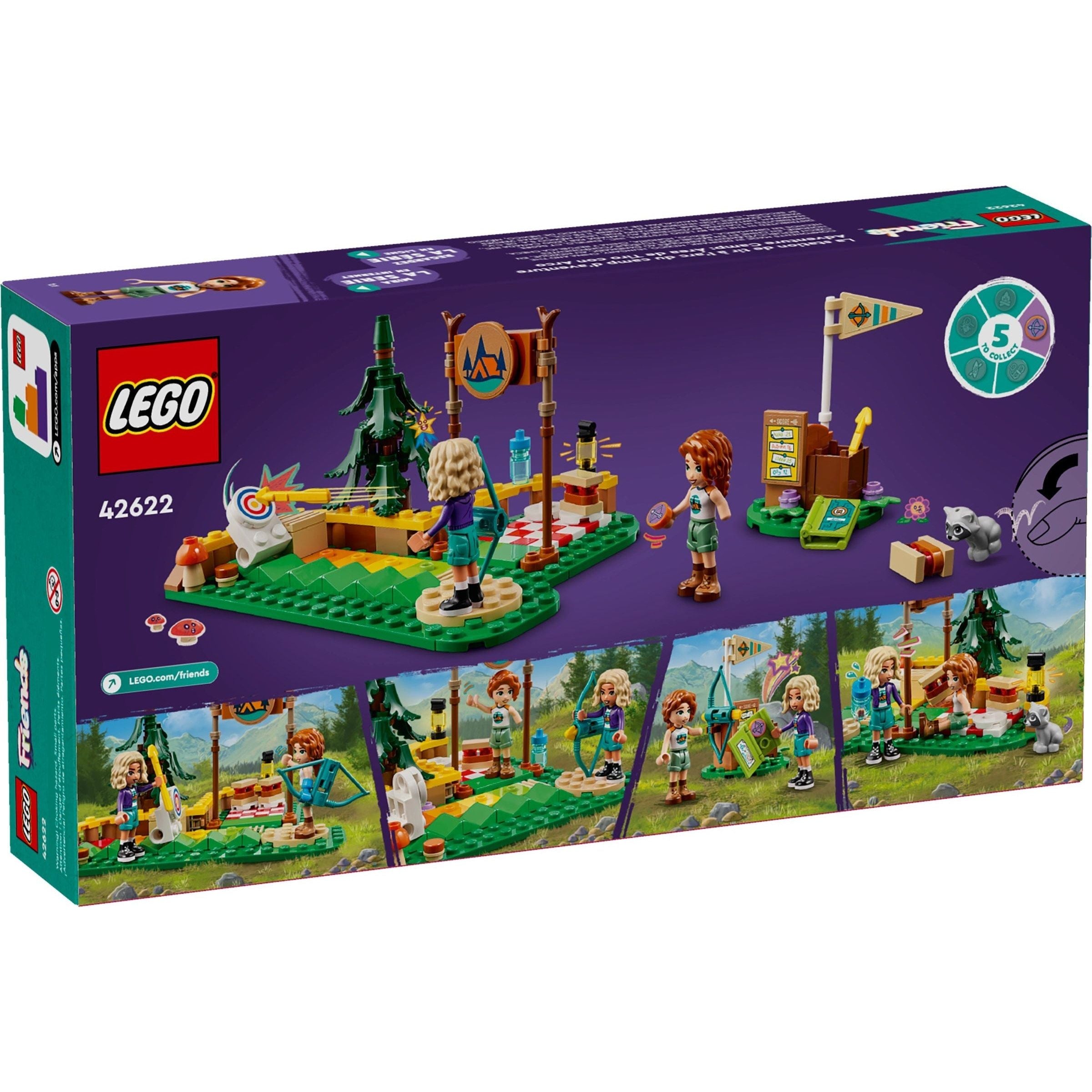 LEGO Friends Bogenschießen im Abenteuercamp 42622