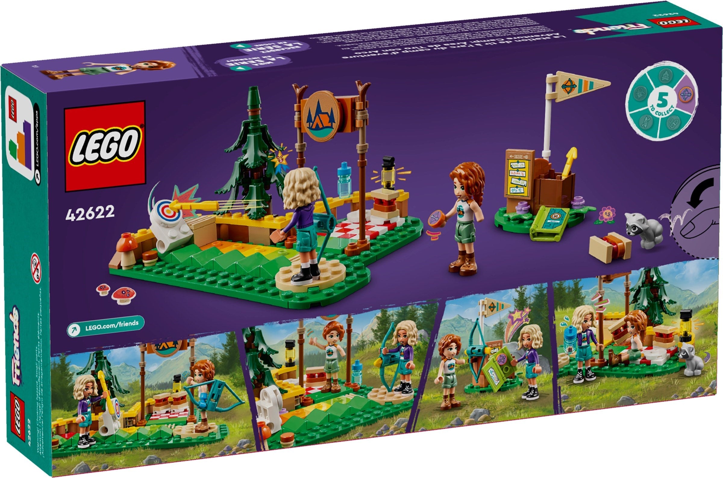 LEGO Friends Bogenschießen im Abenteuercamp 42622