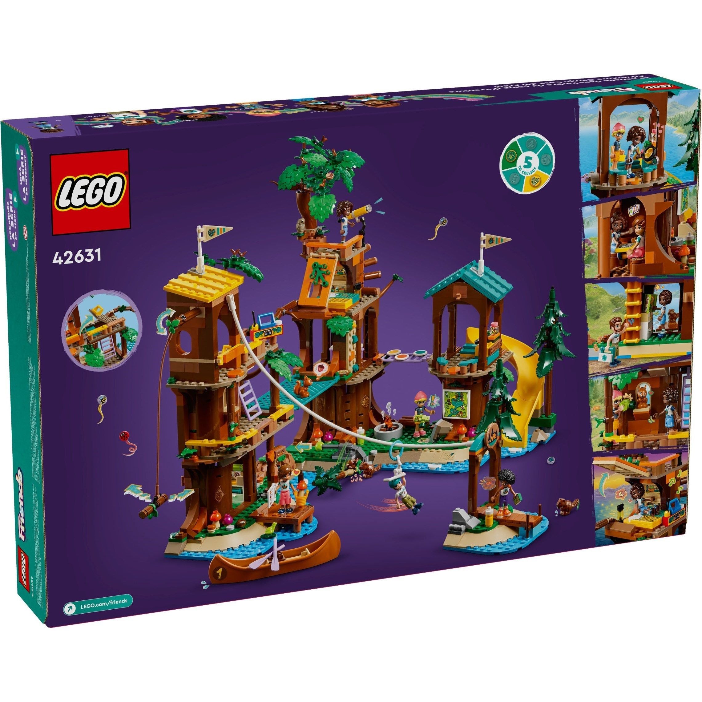 LEGO Friends Baumhaus im Abenteuercamp 42631