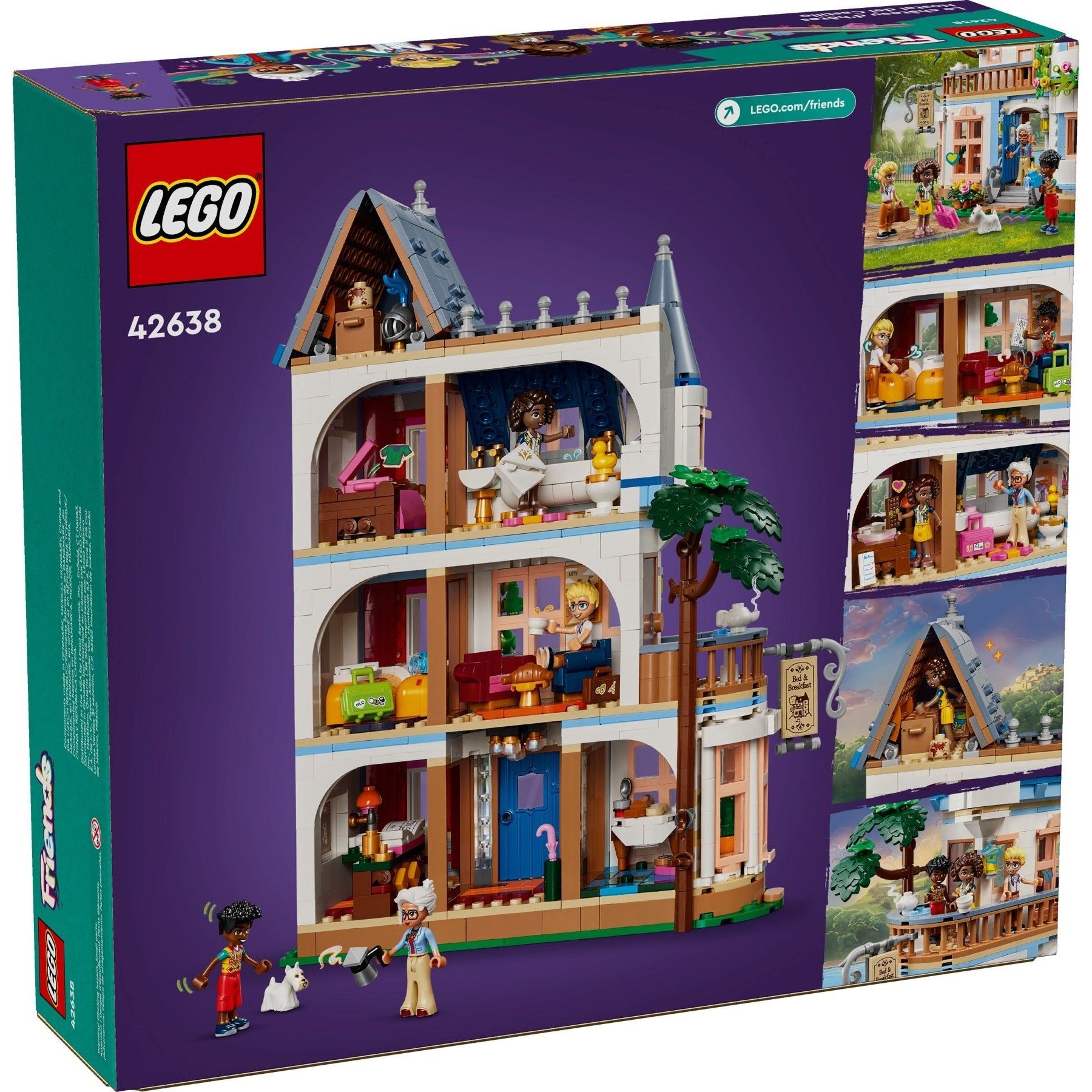 LEGO Friends Burg mit Ferienunterkunft 42638