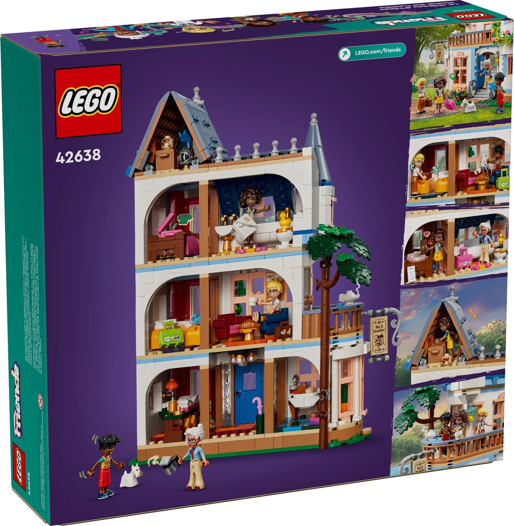 LEGO Friends Burg mit Ferienunterkunft 42638