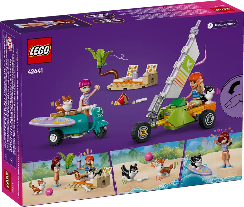 LEGO Friends Strandabenteuer mit Hunden 42641