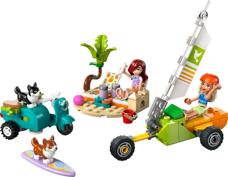 LEGO Friends Strandabenteuer mit Hunden 42641