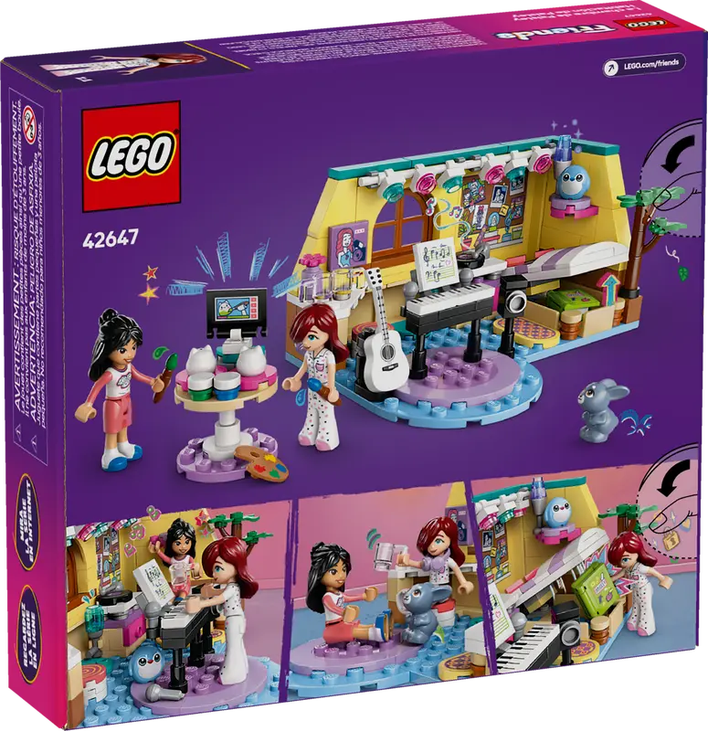 LEGO Friends Paisleys Zimmer 42647