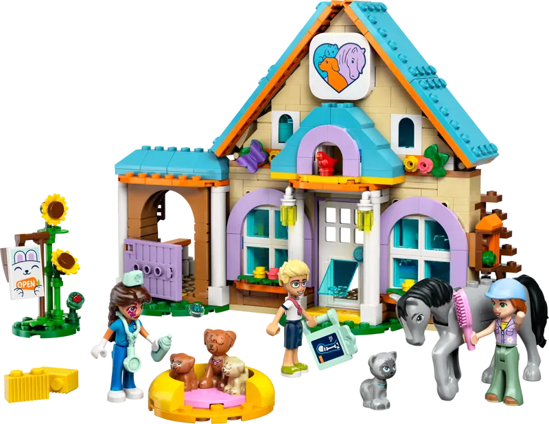 LEGO Friends Tierarztpraxis für Pferde und Haustiere 42651